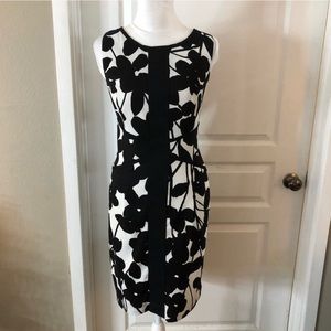 Sangria size 12 bold floral print dress